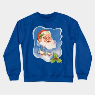 Retro Santa Claus Crewneck Sweatshirt